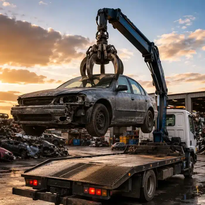 what happens to a scrapped car